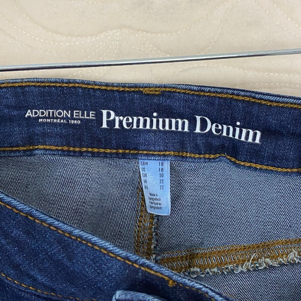 NEW Addition Elle Skinny Blue Jeans Size 18 Regular - Picture 6 of 12